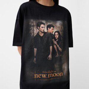 NWT Bershka Twilight New Moon Short Sleeve T-Shirt Tee